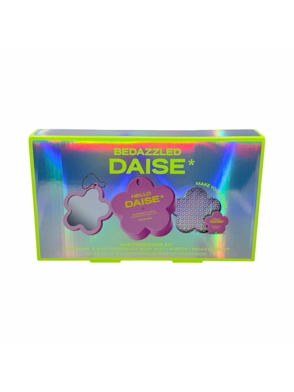 DAISE Bedazzled Customization Kit - Body Mist, Mirror Keychain, Bedazzling Kit